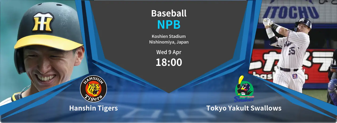 Hanshin Tigers VS Tokyo Yakult Swallows NPB Match Analysis – April 09, 2025