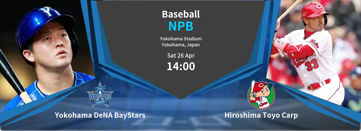 Yokohama DeNA BayStars VS Hiroshima Toyo Carp NPB Match Analysis – April 26, 2025