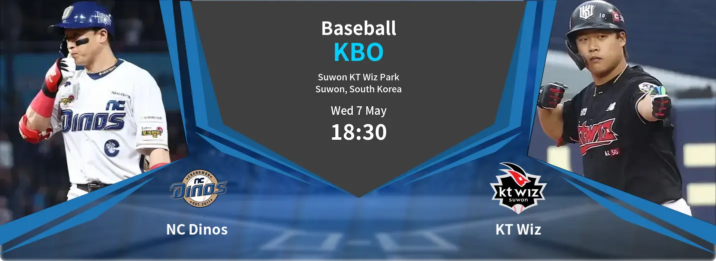 NC Dinos  VS KT Wiz KBO Match Analysis – May 07, 2025
