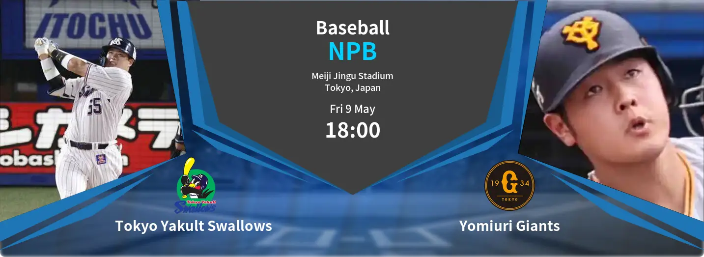 Tokyo Yakult Swallows  VS Yomiuri Giants NPB Match Analysis – May 09, 2025