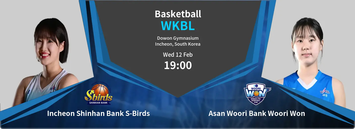 Incheon Shinhan Bank S-Birds VS Asan Woori Bank Woori Won WKBL Match Analysis – February 12, 2025