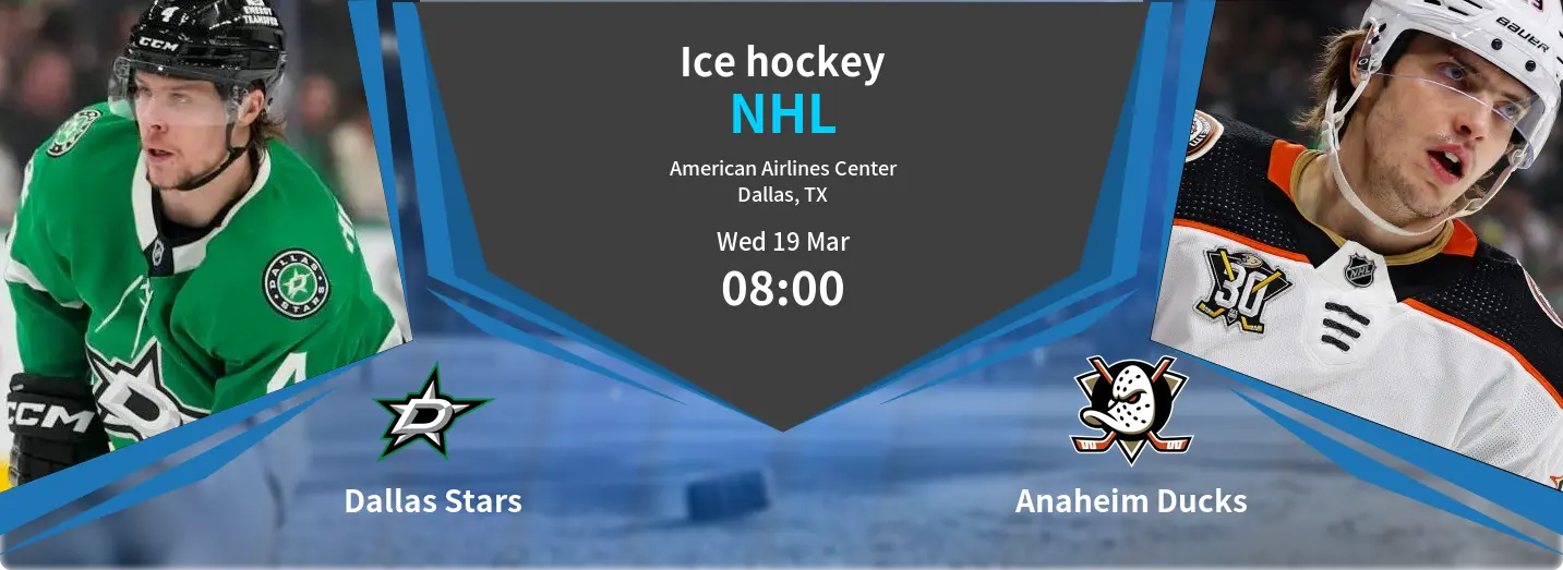 Dallas Stars VS Anaheim Ducks NHL Match Analysis – March 19, 2025