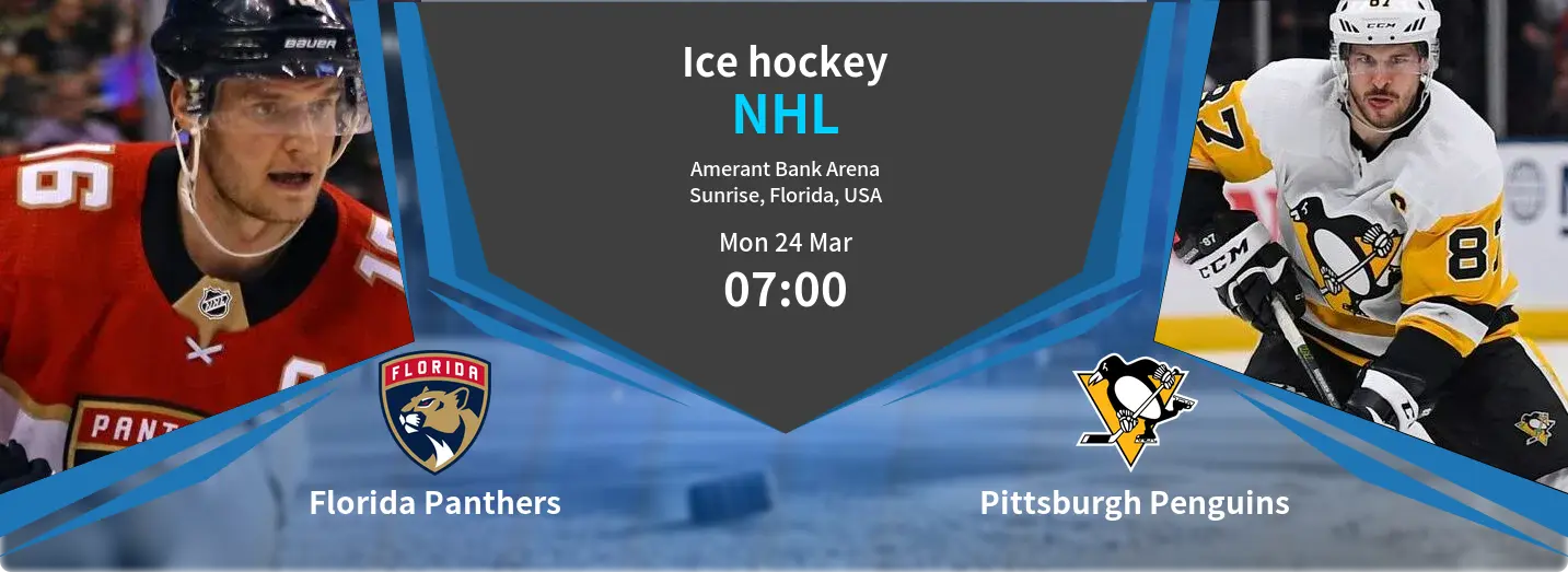 Florida Panthers VS Pittsburgh Penguins NHL Match Analysis – March 24, 2025
