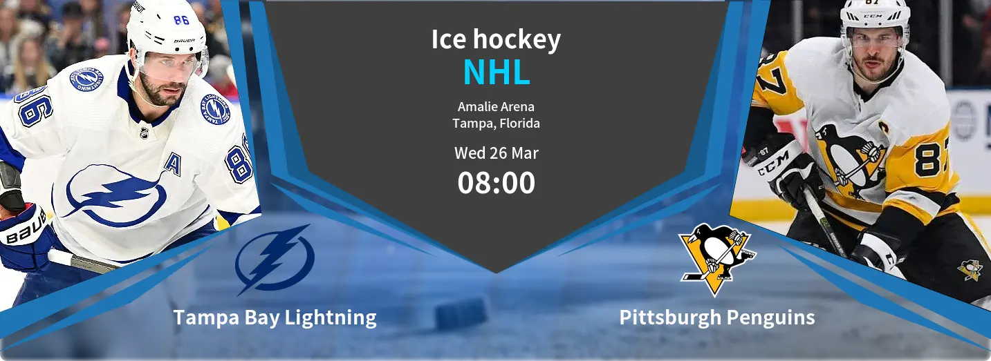 Tampa Bay Lightning VS Pittsburgh Penguins NHL Match Analysis – March 26, 2025
