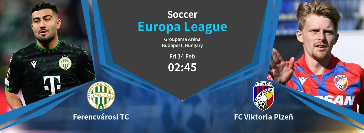 Ferencvárosi TC VS FC Viktoria Plzeň Europa League Match Analysis – February 14, 2025