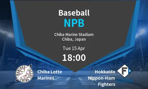 Chiba Lotte Marines VS Hokkaido Nippon-Ham Fighters  NPB Match Analysis – April 15, 2025