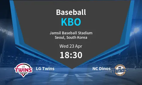 LG Twins VS NC Dinos KBO Match Analysis – April 23, 2025