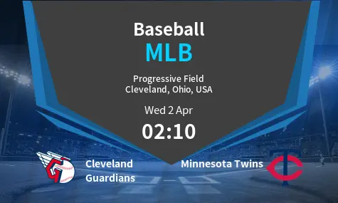 Cleveland Guardians VS Minnesota Twins MLB Match Analysis – April 02, 2025
