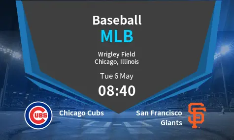 Chicago Cubs VS San Francisco Giants MLB Match Analysis – May 06, 2025