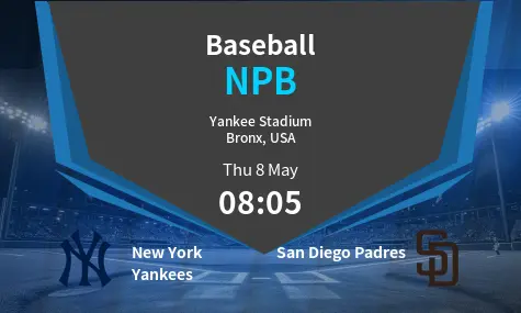 New York Yankees VS San Diego Padres NPB Match Analysis – May 08, 2025