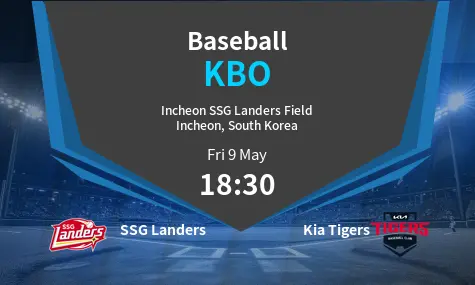SSG Landers VS Kia Tigers KBO Match Analysis – May 09, 2025
