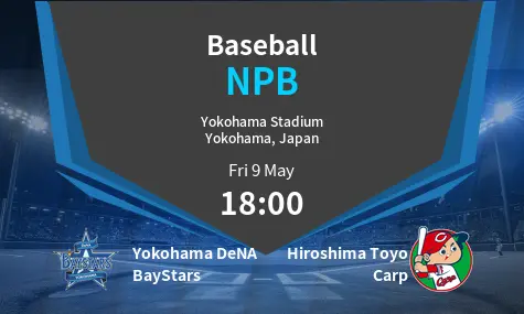 Yokohama DeNA BayStars VS Hiroshima Toyo Carp NPB Match Analysis – May 09, 2025