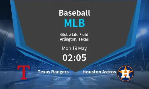 Texas Rangers VS Houston Astros MLB Match Analysis – May 19, 2025