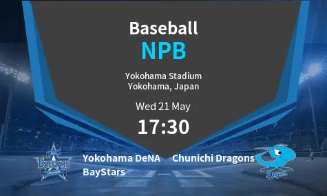 Yokohama DeNA BayStars VS Chunichi Dragons NPB Match Analysis – May 21, 2025