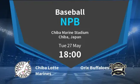 Chiba Lotte Marines VS Orix Buffaloes NPB Match Analysis – May 27, 2025