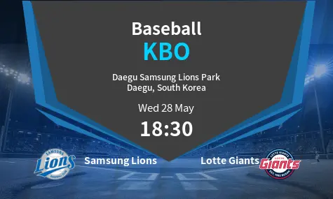 Samsung Lions	 VS Lotte Giants	 KBO Match Analysis – May 28, 2025