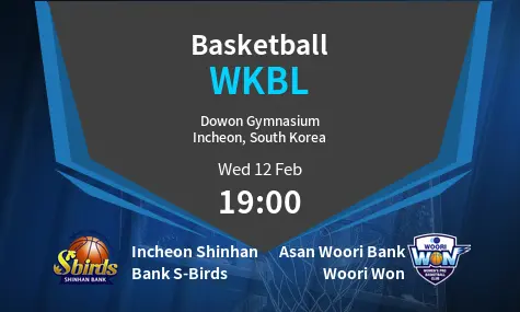 Incheon Shinhan Bank S-Birds VS Asan Woori Bank Woori Won WKBL Match Analysis – February 12, 2025