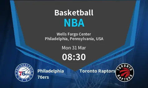 Philadelphia 76ers VS Toronto Raptors NBA Match Analysis – March 31, 2025