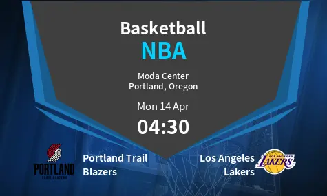 Portland Trail Blazers VS Los Angeles Lakers NBA Match Analysis – April 14, 2025