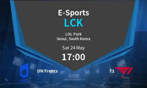 DN Freecs	 VS T1	 LCK Match Analysis – May 24, 2025