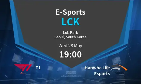 T1 VS Hanwha Life Esports LCK Match Analysis – May 28, 2025