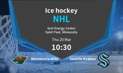 Minnesota Wild VS Seattle Kraken NHL Match Analysis – March 20, 2025