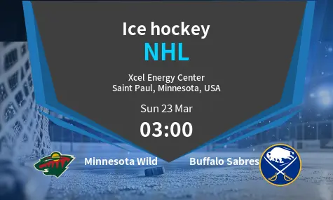 Minnesota Wild VS Buffalo Sabres NHL Match Analysis – March 23, 2025
