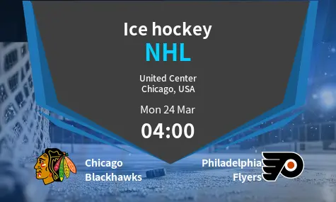 Chicago Blackhawks VS Philadelphia Flyers NHL Match Analysis – March 24, 2025