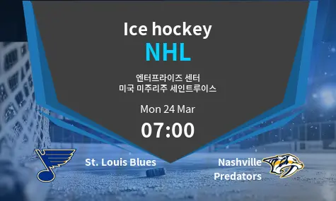 St. Louis Blues VS Nashville Predators NHL Match Analysis – March 24, 2025