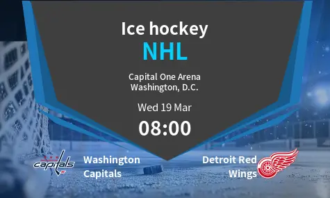 Washington Capitals VS Detroit Red Wings  NHL Match Analysis – March 19, 2025