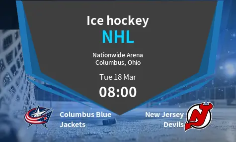 Columbus Blue Jackets VS New Jersey Devils  NHL Match Analysis – March 18, 2025
