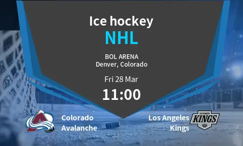 Colorado Avalanche VS Los Angeles Kings NHL Match Analysis – March 28, 2025