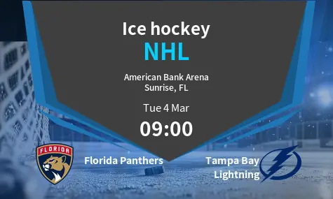 Florida Panthers VS Tampa Bay Lightning NHL Match Analysis – March 04, 2025