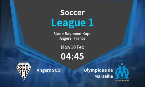 Angers SCO VS Olympique de Marseille League 1 Match Analysis – February 10, 2025