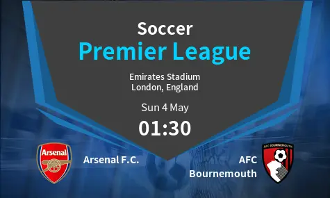 Arsenal F.C. VS AFC Bournemouth Premier League Match Analysis – May 04, 2025