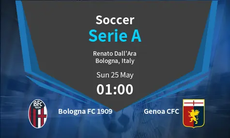 Bologna FC 1909 VS Genoa CFC Serie A Match Analysis – May 25, 2025