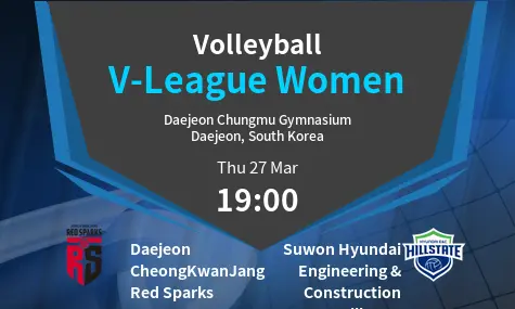 Daejeon CheongKwanJang Red Sparks VS Suwon Hyundai Engineering & Construction Hillstate V-League Women Match Analysis – March 27, 2025