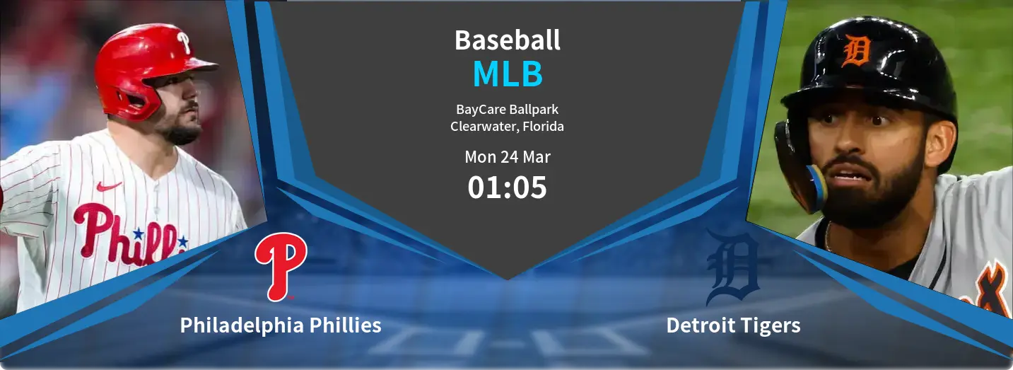 Philadelphia Phillies VS Detroit Tigers MLB Match Analysis – March 24, 2025