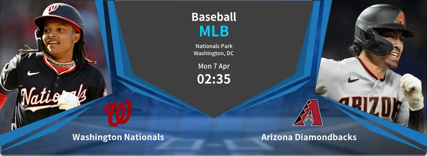 Washington Nationals VS Arizona Diamondbacks MLB Match Analysis – April 07, 2025