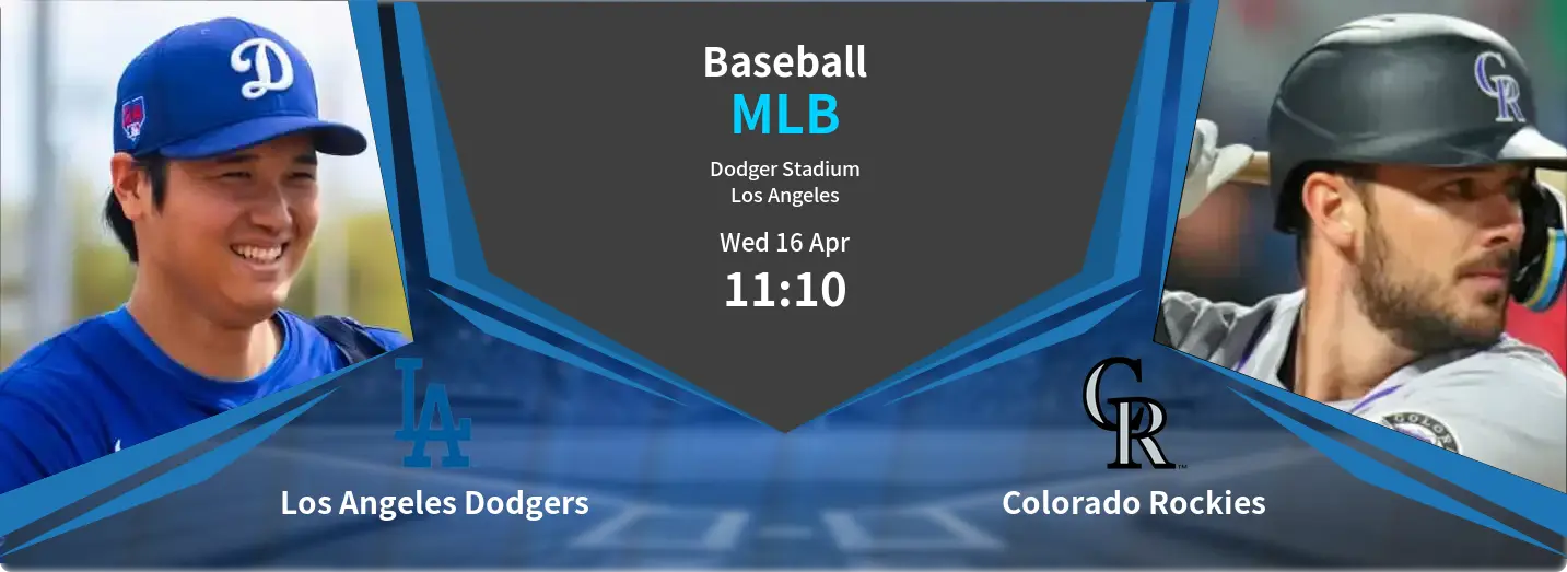 Los Angeles Dodgers VS Colorado Rockies MLB Match Analysis – April 16, 2025