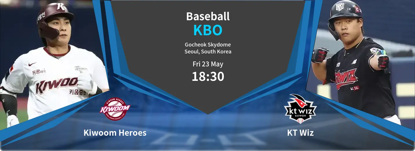 Kiwoom Heroes VS KT Wiz KBO Match Analysis – May 23, 2025 Kiwoom Heroes VS KT Wiz KBO Match Analysis – May 23, 2025