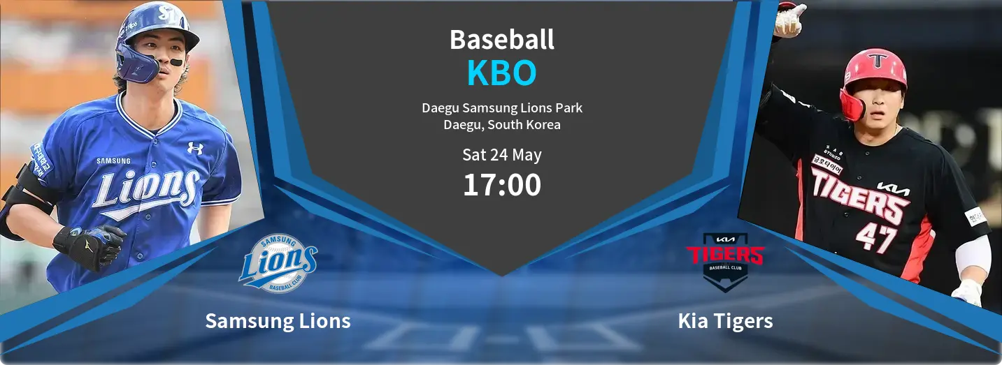 Samsung Lions VS Kia Tigers KBO Match Analysis – May 24, 2025 Samsung Lions VS Kia Tigers KBO Match Analysis – May 24, 2025
