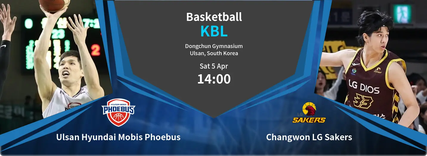 Ulsan Hyundai Mobis Phoebus VS Changwon LG Sakers KBL Match Analysis – April 05, 2025 Ulsan Hyundai Mobis Phoebus VS Changwon LG Sakers KBL Match Analysis – April 05, 2025