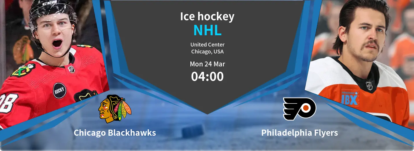 Chicago Blackhawks VS Philadelphia Flyers NHL Match Analysis – March 24, 2025