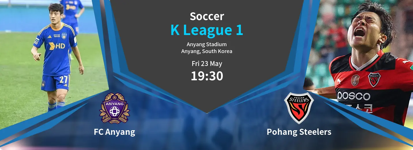 FC Anyang VS Pohang Steelers K League 1 Match Analysis – May 23, 2025 FC Anyang VS Pohang Steelers K League 1 Match Analysis – May 23, 2025