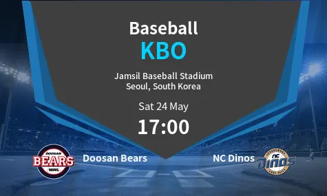 Doosan Bears VS NC Dinos KBO Match Analysis – May 24, 2025 Doosan Bears VS NC Dinos KBO Match Analysis – May 24, 2025