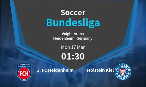 1. FC Heidenheim VS Holstein Kiel Bundesliga Match Analysis – March 17, 2025