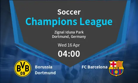 Borussia Dortmund VS FC Barcelona Champions League Match Analysis – April 16, 2025