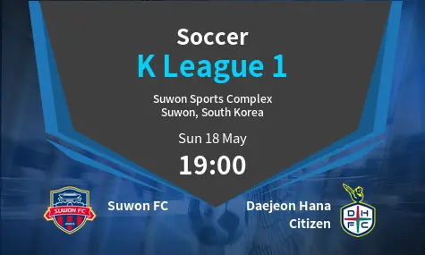 Suwon FC VS Daejeon Hana Citizen  K League 1 Match Analysis – May 18, 2025 Suwon FC VS Daejeon Hana Citizen  K League 1 Match Analysis – May 18, 2025