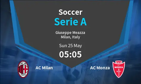 AC Milan VS AC Monza Serie A Match Analysis – May 25, 2025
